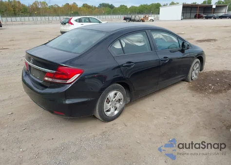 2013 Honda Civic Lx z USA, uszkodzony, nr VIN 19XFB2F59DE088255